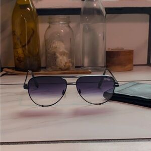 Quay Australia Black Gradient Glasses